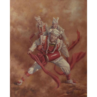 山丹丹花开红艳艳