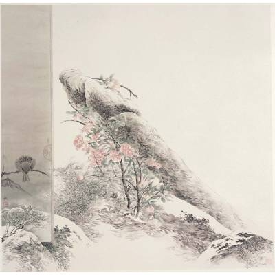 屏风系列之四 忆仙姿