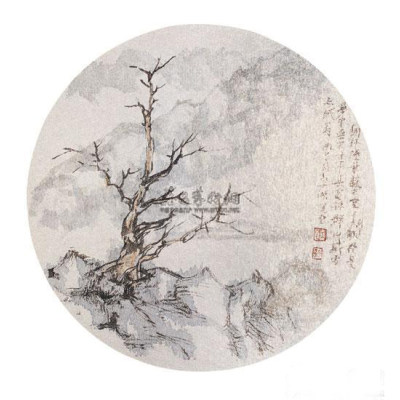 加拿大路易士湖雨意