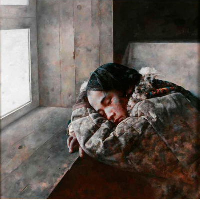 雪落在梦的边缘