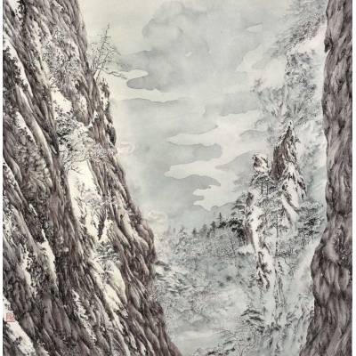 《黄山七十二图册》之三十八