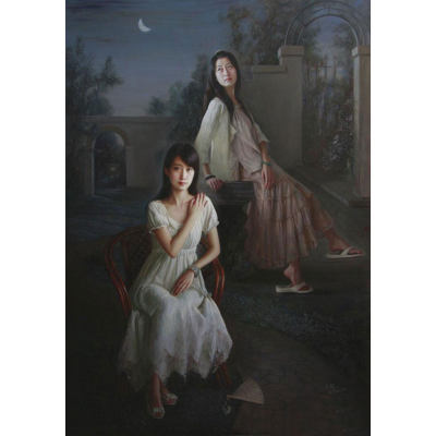 与清风明月同坐