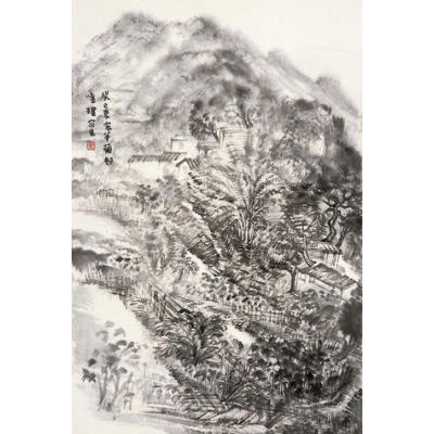 封开写生·华兰村之暮