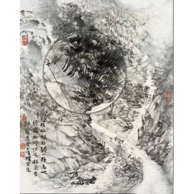 茶乡山道·龙川写生