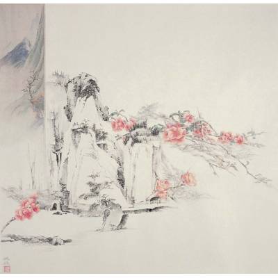 屏风系列之一 武陵春