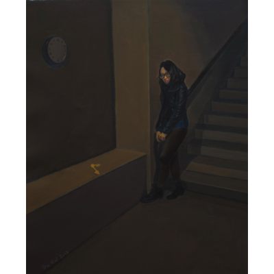 假如时间停止在这一秒 2013 布面丙烯