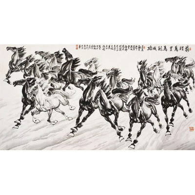 前程万里马到成功