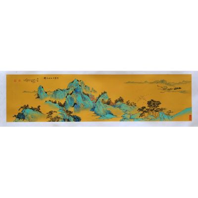 金碧山水颂吉祥