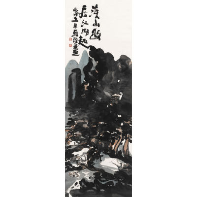 溪山幽居江湖趣