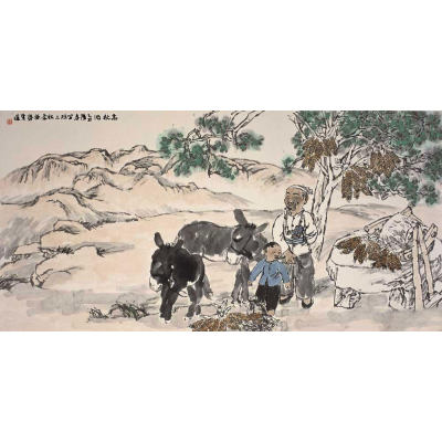 广塬一望艳阳秋