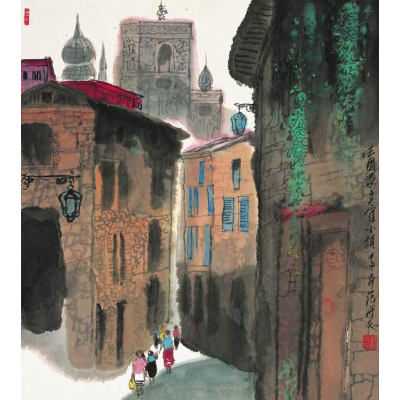 法国蒙多霍小镇