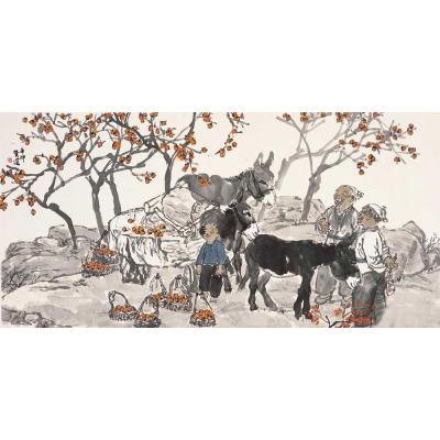 太行金秋红胜火