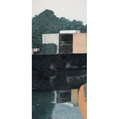 屋前绿映屋后地