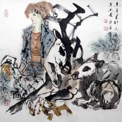 于志学 国画作品