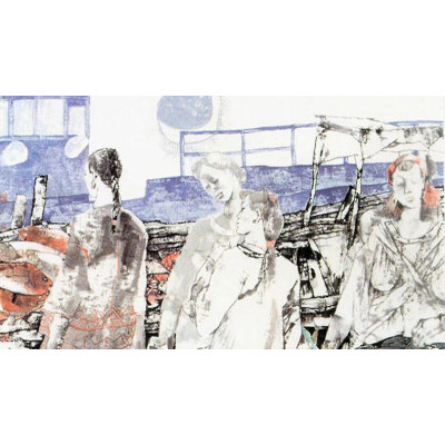 张道兴书画作品《归晚》