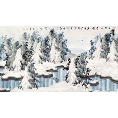 于志学 北国风光图