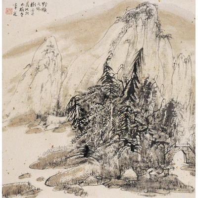 常进-山水-镜心