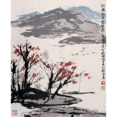 秋风起浪鸟雁飞