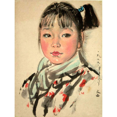 刘文西人物作品