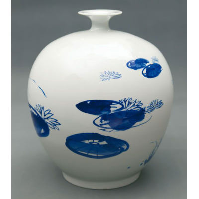 徐利明青花瓷书画作品