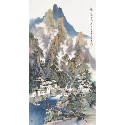 方骏-茉莉花-180x96cm