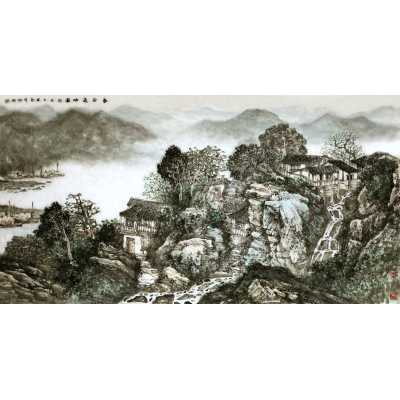 程振国国画第5幅