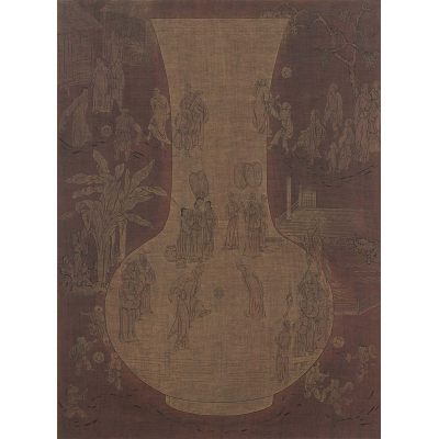 《古瓶系列·蹴踘图》