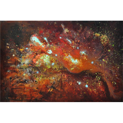 郑钰 宇宙之光系列 迸溅