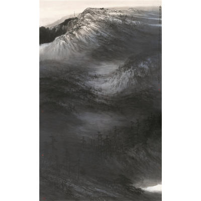 万壑千岩锁翠烟