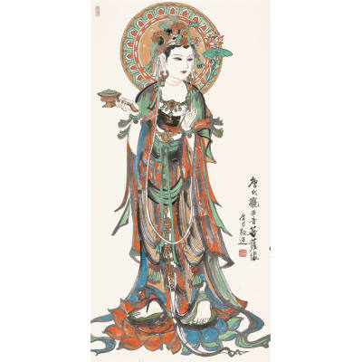 唐代观音菩萨像