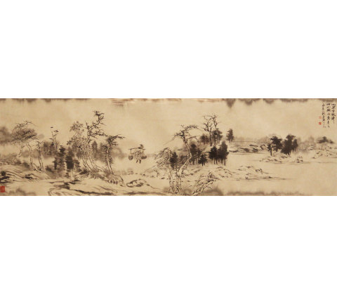 平林漠漠烟如织